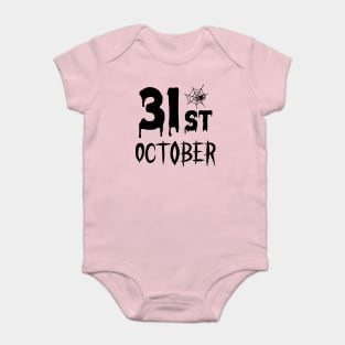 31 St October Baby Bodysuit